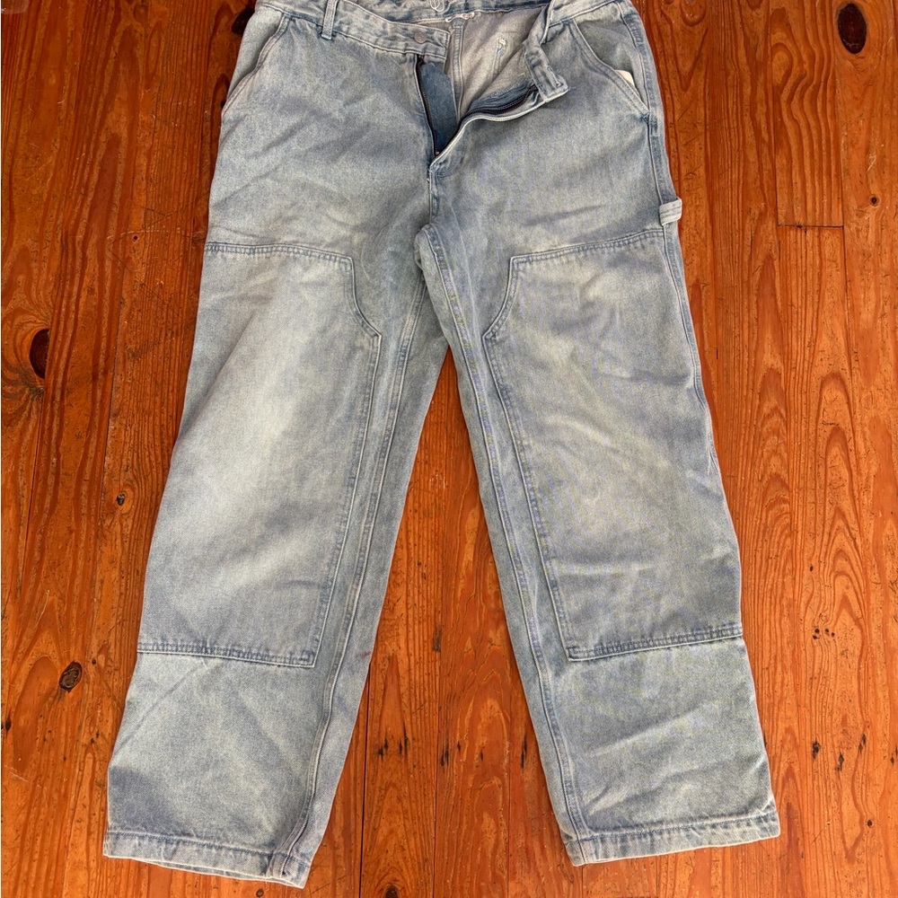 Original Use Light Blue Relaxed Carpenter Jeans